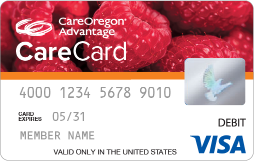 The CareOregon Advantage CareCard