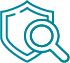 Premium and deductible shield icon